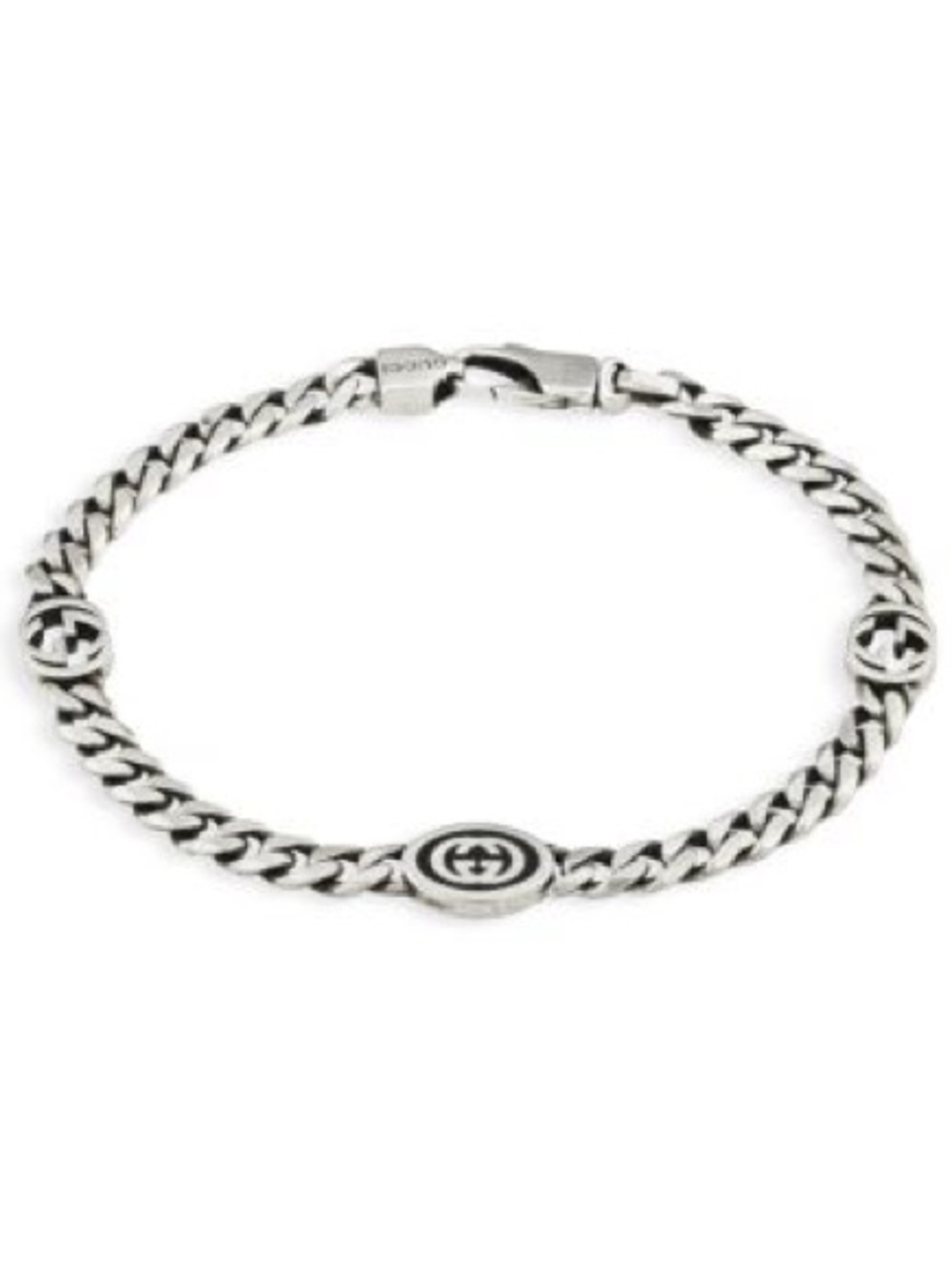 Gucci Silver Bracelet BRAND NEW FULL SET